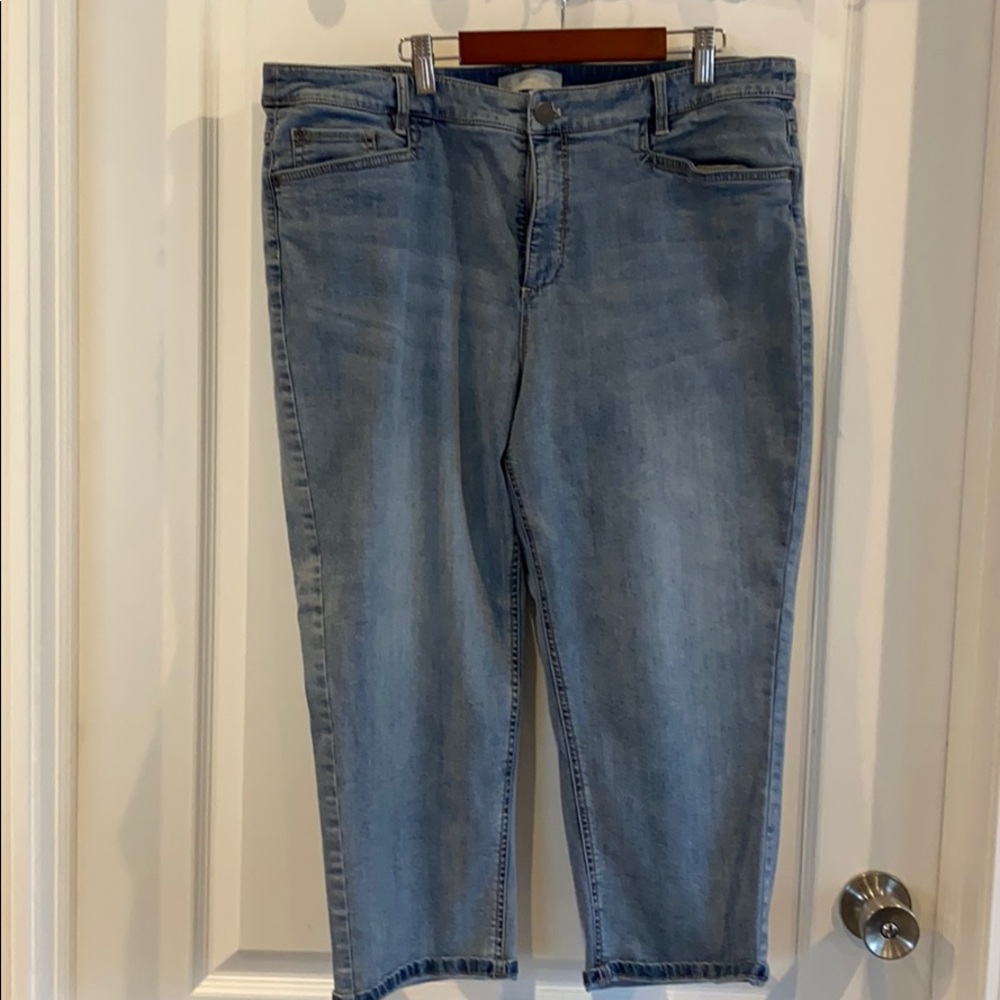 J Jill cropped jeans